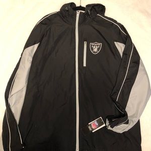 Oakland Raiders windbreaker XL men’s